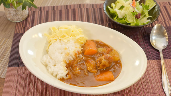 グルテンフリーカレーを使ったコクと旨みのポークカレー