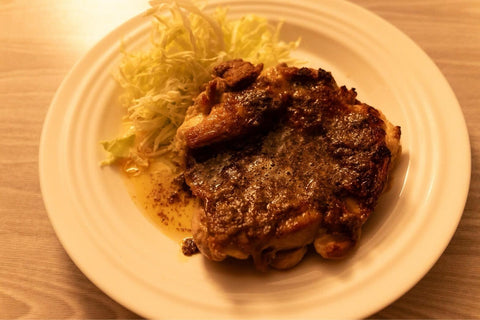 グルテンフリーカレーを使ったカレー風味チキンソテー